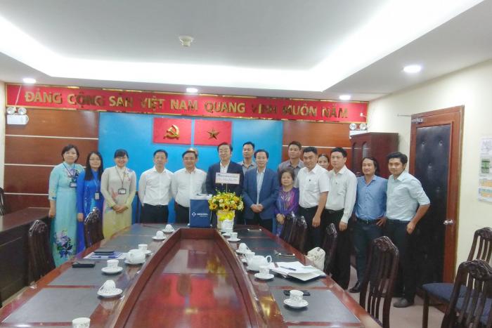Hiệp hội Xây dựng và Vật liệu Xây dựng Tp. HCM chúc tết Sở Xây Dựng và Sở Quy Hoạch Kiến Trúc Tp. Hồ Chí Minh