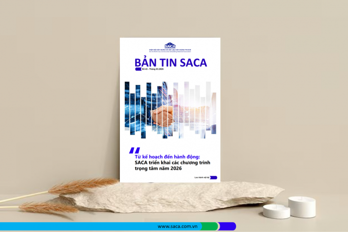 HIỆP HỘI SACA PHÁT HÀNH BẢN TIN SACA SỐ 43 - THÁNG 03.2026 CHỦ ĐỀ: TỪ KẾ HOẠCH ĐẾN HÀNH ĐỘNG - SACA TRIỂN KHAI CÁC CHƯƠNG TRÌNH TRỌNG TÂM NĂM 2026
