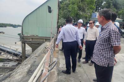 SACA THAM GIA ĐOÀN CÔNG TÁC UBND TP HCM KHẢO SÁT, ĐỀ XUẤT GIẢI PHÁP ĐIỀU PHỐI VẬT LIỆU XÂY DỰNG CHO CÁC DỰ ÁN TRỌNG ĐIỂM TP.HCM