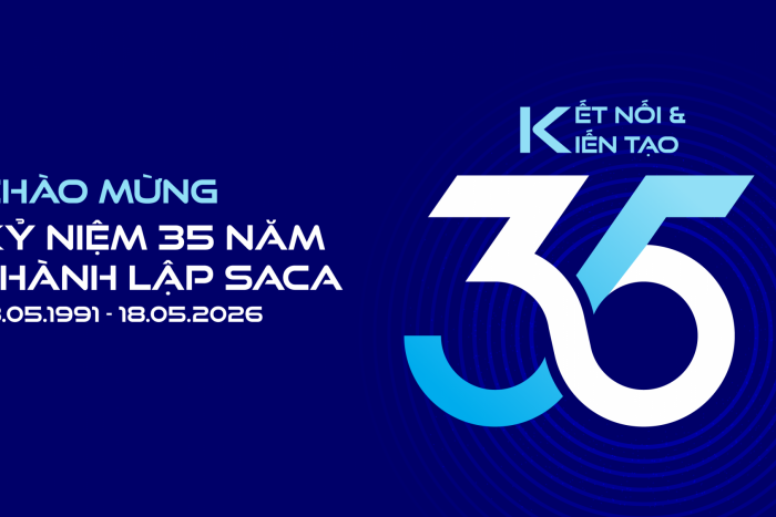 ĐỒNG HÀNH TÀI TRỢ CHƯƠNG TRÌNH KỶ NIỆM 35 NĂM THÀNH LẬP HIỆP HỘI SACA