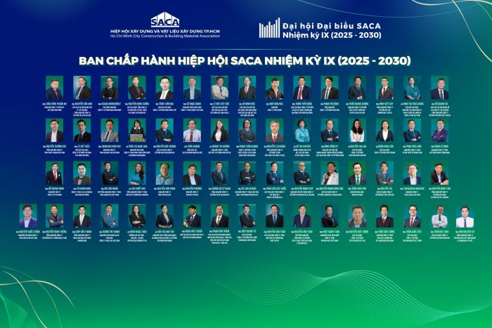 62 ỦY VIÊN BAN CHẤP HÀNH SACA NHIỆM KỲ MỚI – HƯỚNG TỚI MỘT GIAI ĐOẠN PHÁT TRIỂN MẠNH MẼ HƠN