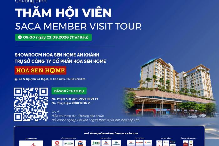 CHƯƠNG TRÌNH THĂM HỘI VIÊN SHOWROOM HOA SEN HOME
