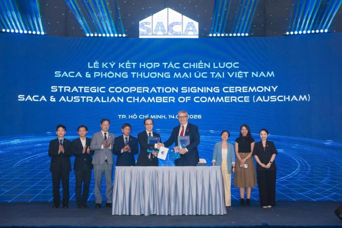 SACA KÝ KẾT HỢP TÁC VỚI 4 TỔ CHỨC QUỐC TẾ, MỞ RỘNG MẠNG LƯỚI KẾT NỐI DOANH NGHIỆP