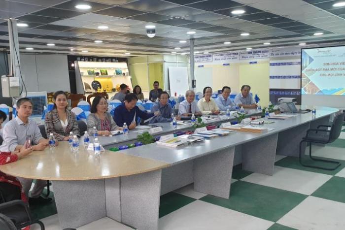 Chương trình đến thăm và tìm hiểu về nhà máy Công ty TNHH Sơn Hoa Việt