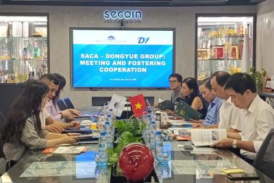 HIỆP HỘI SACA GẶP GỠ VÀ KẾT NỐI VỚI TẬP ĐOÀN DONGYUE 