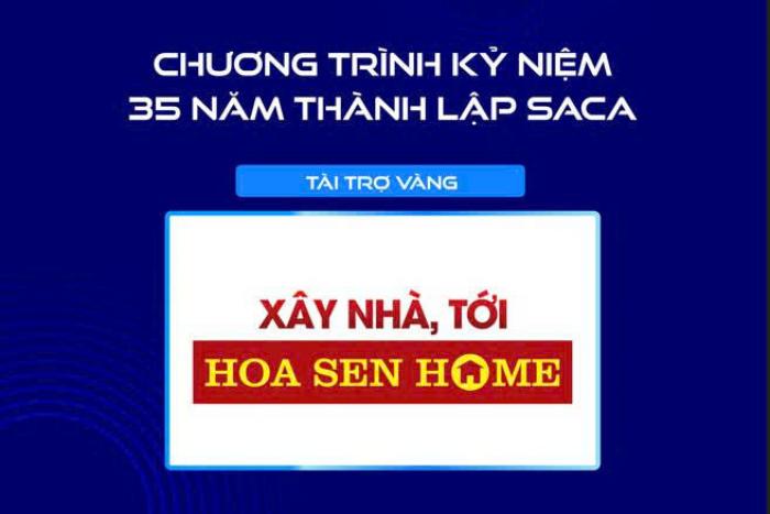 NHÀ TÀI TRỢ CHƯƠNG TRÌNH KỶ NIỆM 35 NĂM THÀNH LẬP SACA
