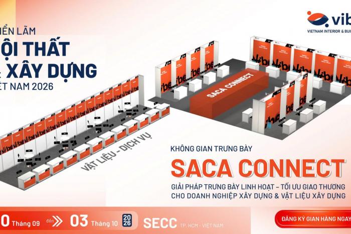 THAM GIA KHÔNG GIAN SACA CONNECT TẠI TRIỂN LÃM VIBE 2026