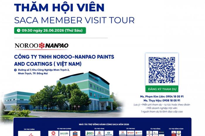 NGÀY 26.06: CHƯƠNG TRÌNH THĂM HỘI VIÊN NOROO-NANPAO PAINTS AND COATINGS