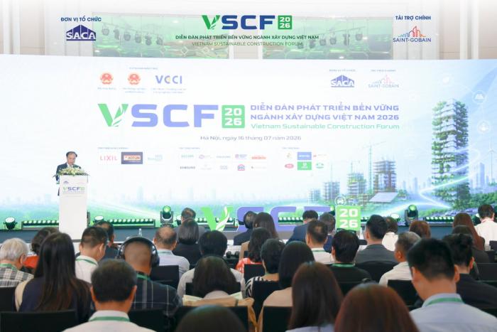 VIETNAM SUSTAINABLE CONSTRUCTION FORUM 2026 CHÍNH THỨC BẮT ĐẦU