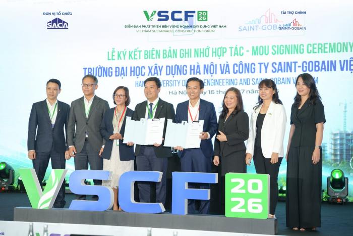 LỄ KÝ KẾT THỎA THUẬN HỢP TÁC VSCF 2026 - TỪ HỢP TÁC ĐẾN HÀNH ĐỘNG VÌ TƯƠNG LAI NGÀNH XÂY DỰNG