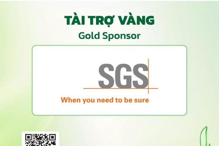 SGS ĐỒNG HÀNH CÙNG VSCF 2026 VỚI VAI TRÒ NHÀ TÀI TRỢ VÀNG