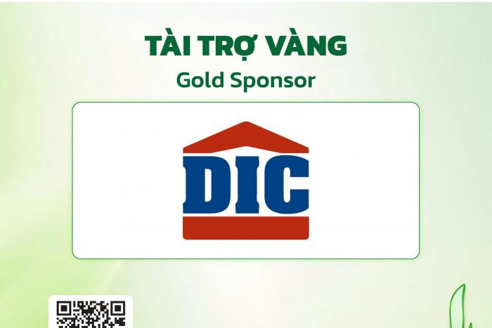 TẬP ĐOÀN DIC ĐỒNG HÀNH CÙNG VSCF 2026 VỚI VAI TRÒ NHÀ TÀI TRỢ VÀNG