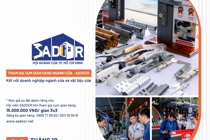 ĐỒNG HÀNH CÙNG SADOOR TẠI CỤM GIAN HÀNG TRIỂN LÃM NỘI THẤT VÀ XÂY DỰNG VIỆT NAM - VIBE