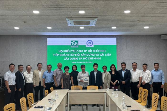 HIỆP HỘI SACA KẾT NỐI HỢP TÁC CÙNG HỘI KIẾN TRÚC SƯ TP.HCM