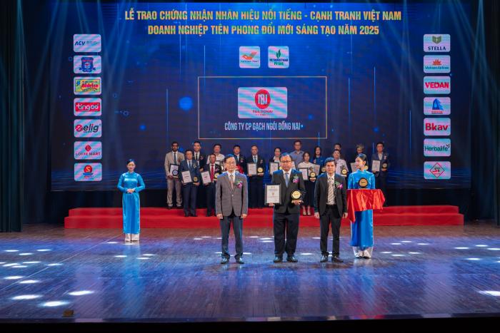 TUILDONAI NHẬN DANH HIỆU "NHÃN HIỆU NỔI TIẾNG VIỆT NAM NĂM 2025" VÀ DANH HIỆU "DOANH NGHIỆP TIÊN PHONG ĐỔI MỚI SÁNG TẠO NĂM 2025"