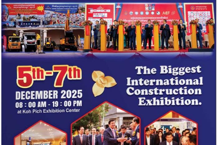 CAMBODIA INTERNATIONAL CONSTRUCTION INDUSTRY EXPO 2025 – CƠ HỘI KẾT NỐI NGÀNH XÂY DỰNG KHU VỰC