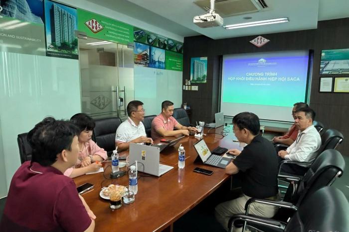 HIỆP HỘI SACA TỔ CHỨC HỌP KHỐI ĐIỀU HÀNH: TRIỂN KHAI CÁC CHƯƠNG TRÌNH TRỌNG TÂM