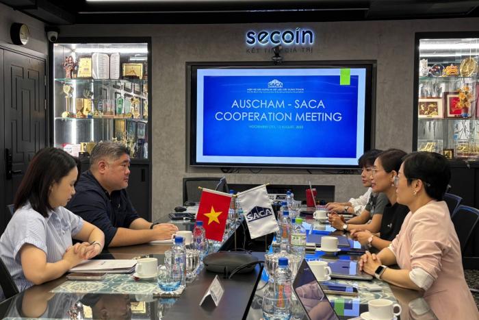 HIỆP HỘI SACA TIẾP ĐÓN ĐOÀN AUSTRALIA CHAMBER (AUSCHAM)