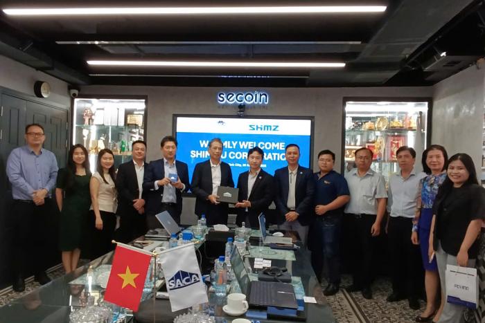 HIỆP HỘI SACA GIAO LƯU KẾT NỐI CÙNG CÔNG TY SHIMIZU 