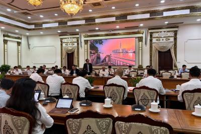 SACA THAM DỰ CUỘC HỌP VỀ CUNG ỨNG VẬT LIỆU XÂY DỰNG VÀ ĐỀ XUẤT GIẢI PHÁP PHÁT TRIỂN VẬT LIỆU TÁI CHẾ TẠI TP.HCM