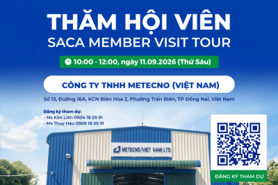 SACA MEMBER VISIT TOUR 2026: THĂM VÀ KẾT NỐI CÙNG HỘI VIÊN METECNO (VIỆT NAM)