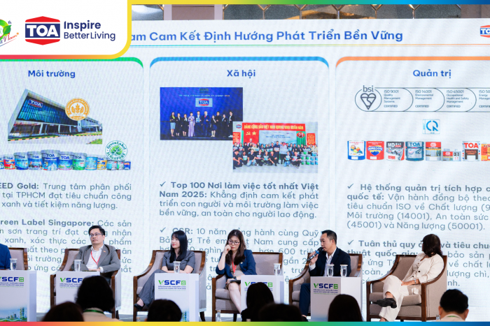 SƠN TOA VIỆT NAM ĐỒNG HÀNH CÙNG NGÀNH XÂY DỰNG TRONG HÀNH TRÌNH CHUYỂN ĐỔI XANH
