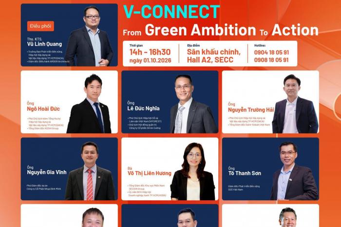 PHIÊN CHIỀU: V-CONNECT “FROM GREEN AMBITION TO ACTION” – KẾT NỐI TỪ KHÁT VỌNG XANH ĐẾN HÀNH ĐỘNG