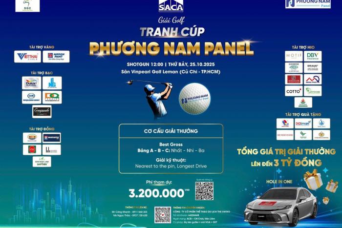 GIẢI GOLF TRANH CUP PHƯƠNG NAM PANLE - 25.10.2025