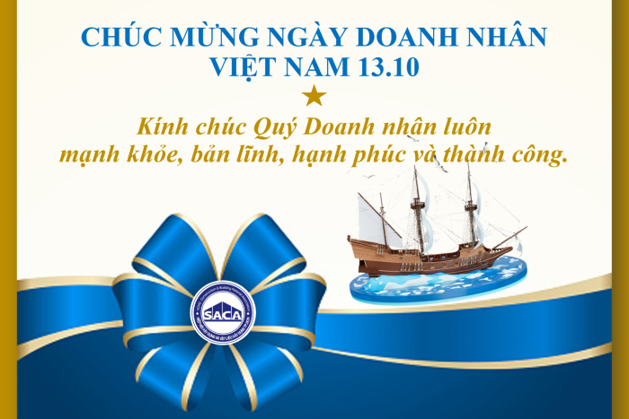 HIỆP HỘI SACA CHÚC MỪNG NGÀY DOANH NHÂN VIỆT NAM