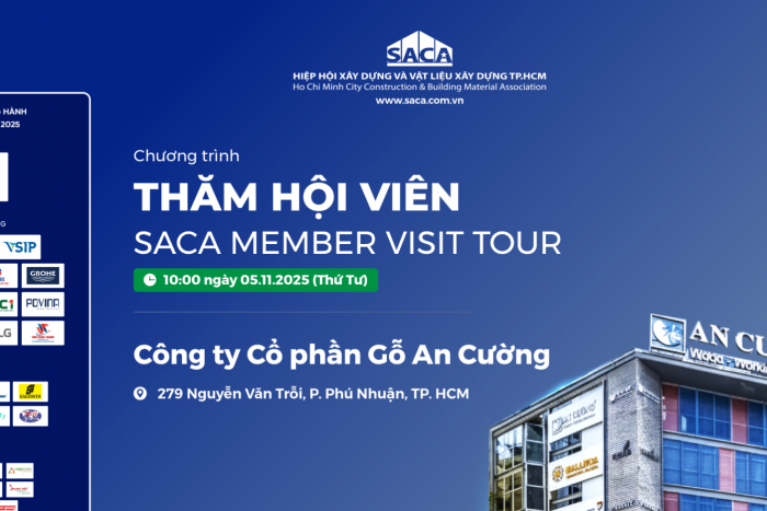 NGÀY 5.11: HIỆP HỘI SACA TỔ CHỨC CHƯƠNG TRÌNH THĂM VÀ LÀM VIỆC TẠI CÔNG TY CỔ PHẦN GỖ AN CƯỜNG