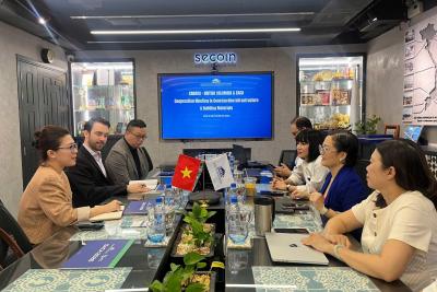 HIỆP HỘI SACA TÌM HIỂU HỢP TÁC VỚI CANADA VÀ BRITISH COLUMBIA TRONG LĨNH VỰC HẠ TẦNG XÂY DỰNG, VẬT LIỆU XÂY DỰNG