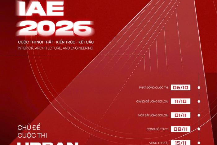 HIỆP HỘI SACA BẢO TRỢ TRUYỀN THÔNG CUỘC THI UAH IAE 2026 – KIẾN TẠO BẢN SẮC ĐÔ THỊ TỪ NẾP SỐNG CỘNG ĐỒNG
