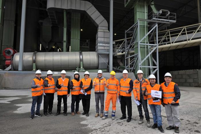 SACA THAM GIA ĐOÀN CÔNG TÁC TẠI THỤY SĨ, THÚC ĐẨY HỢP TÁC TRONG LĨNH VỰC TÁI CHẾ CHẤT THẢI XÂY DỰNG