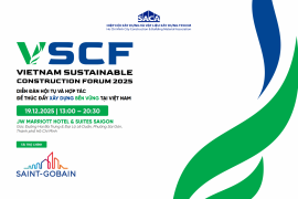 CHƯƠNG TRÌNH TÀI TRỢ DIỄN ĐÀN PHÁT TRIỂN BỀN VỮNG NGÀNH XÂY DỰNG VIỆT NAM (VSCF 2025)