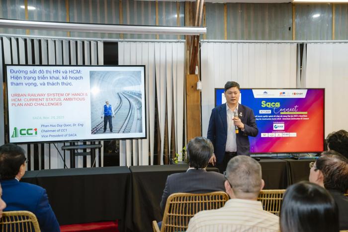 SACA CONNECT THÁNG 11.2025: KẾT NỐI DOANH NGHIỆP XÂY DỰNG - HỢP LỰC VÌ PHÁT TRIỂN BỀN VỮNG