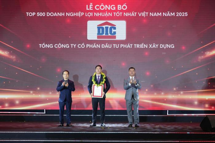 TẬP ĐOÀN DIC: 8 NĂM LIÊN TIẾP GHI DẤU ẤN TRONG BẢNG XẾP HẠNG PROFIT500