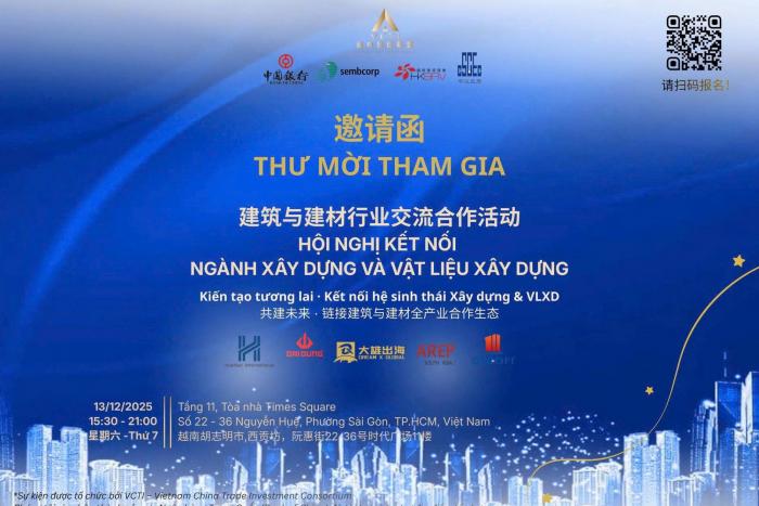 HỘI NGHỊ KẾT NỐI NGÀNH XÂY DỰNG VÀ VẬT LIỆU XÂY DỰNG