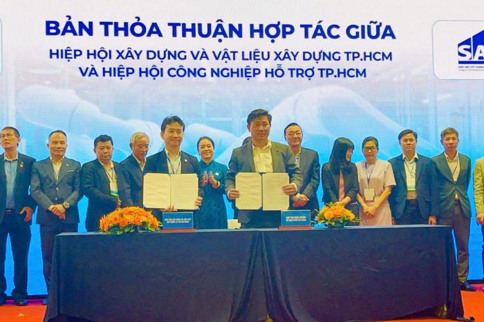 KẾT NỐI XÂY DỰNG VÀ CÔNG NGHIỆP HỖ TRỢ: SACA VÀ HASI THIẾT LẬP QUAN HỆ HỢP TÁC CHIẾN LƯỢC