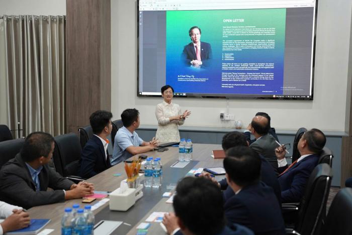 BAN HỢP TÁC VÀ PHÁT TRIỂN QUỐC TẾ SACA CÙNG CÁC DOANH NGHIỆP HỘI VIÊN SACA THAM DỰ VÀ KẾT NỐI TẠI CONSTRUCTION EXPO 2025