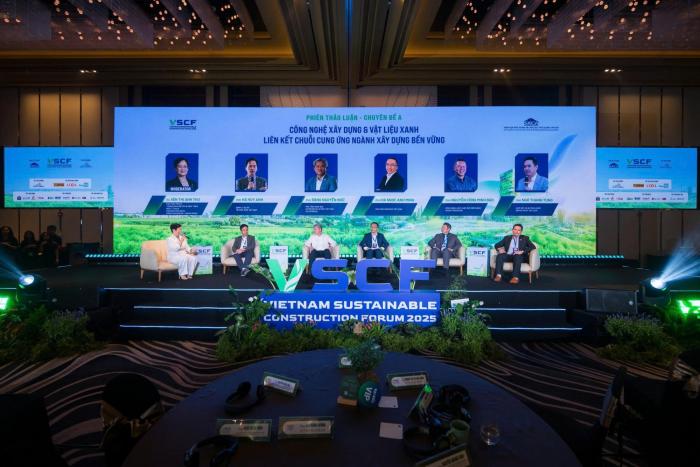 PHIÊN CHUYÊN ĐỀ A VSCF 2025: CÔNG NGHỆ XÂY DỰNG & VẬT LIỆU XANH – LIÊN KẾT CHUỖI CUNG ỨNG NGÀNH XÂY DỰNG BỀN VỮNG